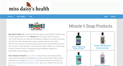 Desktop Screenshot of missdaisyshealth.com